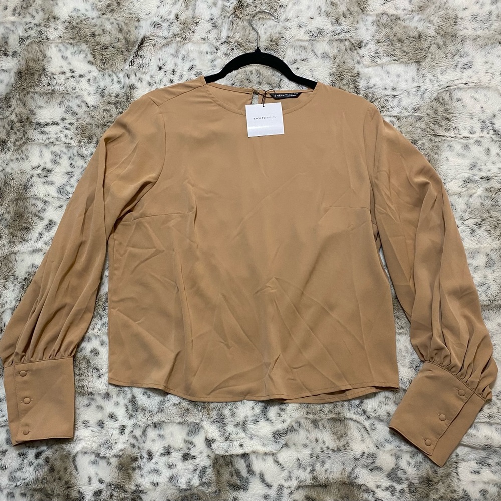 ⭐️SHEIN | NWT Long sleeve dressy top | Size Large